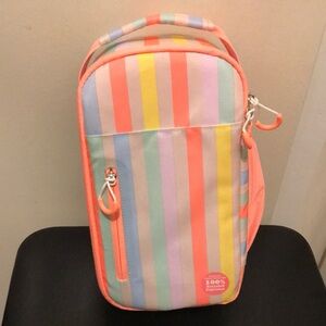 Colorful Striped Insulated Bike Bag. Also Can be use as Lunch Bag